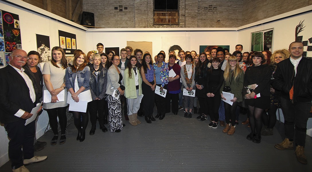 Awards line up in Farley Barn Gallery 2015