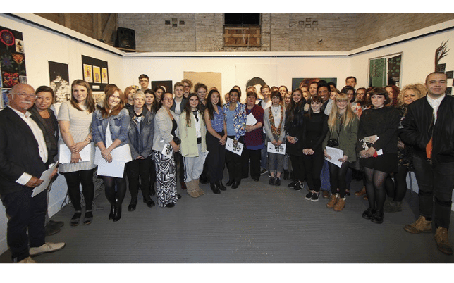 Awards Line up in Farley Barn Gallery